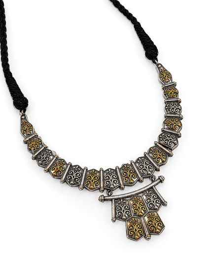 Royal Antique Hexagon Necklace Set