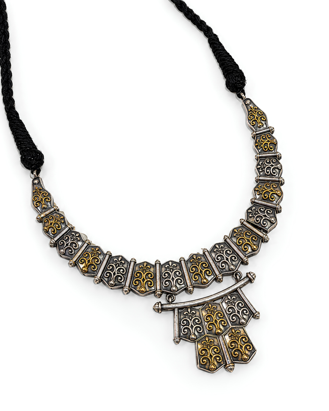 Royal Antique Hexagon Necklace Set