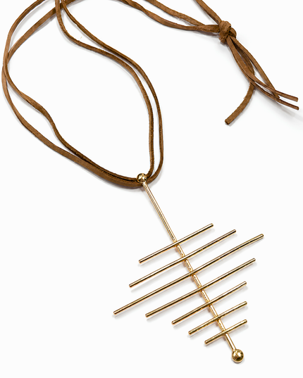 Crag Linear Statement Pendant