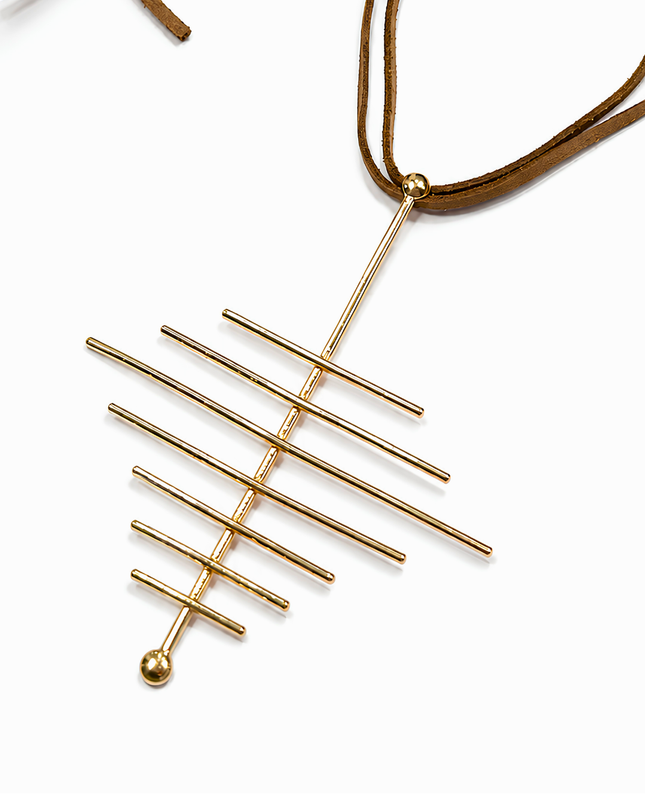 Crag Linear Statement Pendant