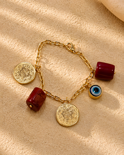 Nazarbattu Statement Charm Bracelet