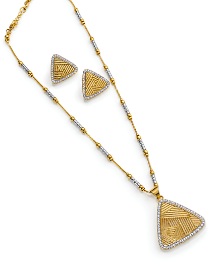 Regal Prism – Glitter Collection Necklace & Earrings Set
