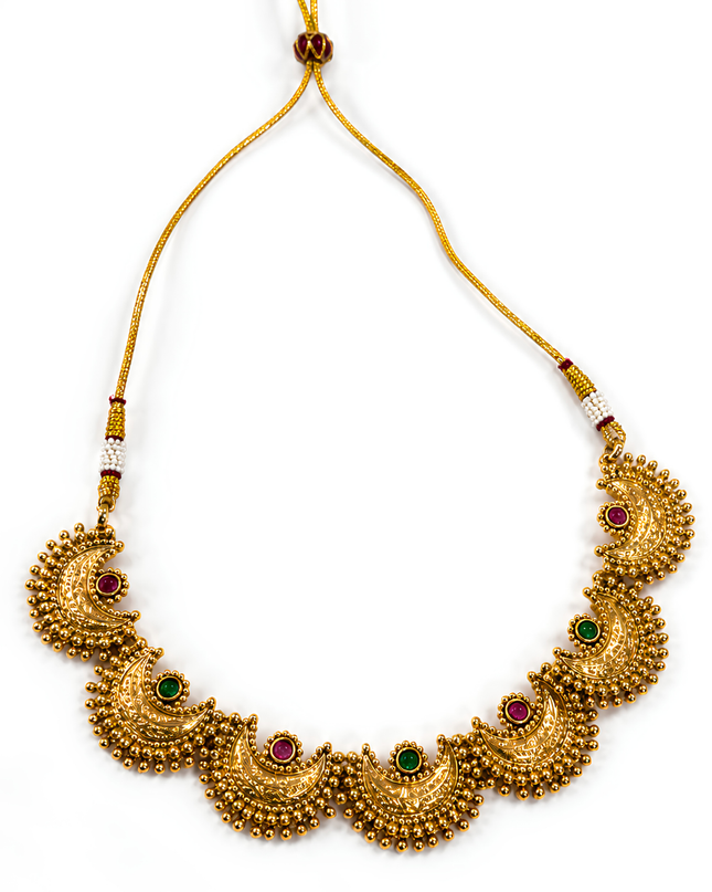 Rajwada Bloom Necklace Set