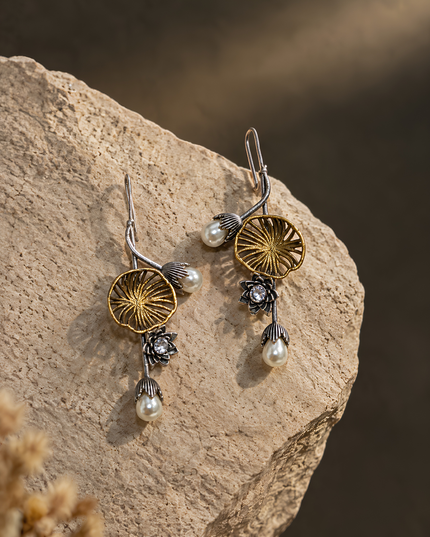 Rama Gulika Pearl Drop Earrings
