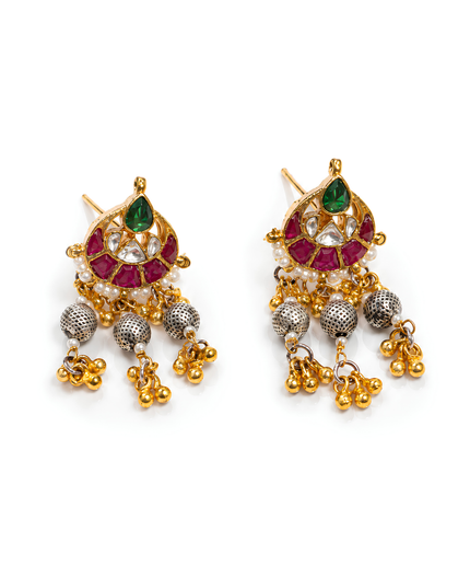 Peacock & Parrot Antique Necklace Set