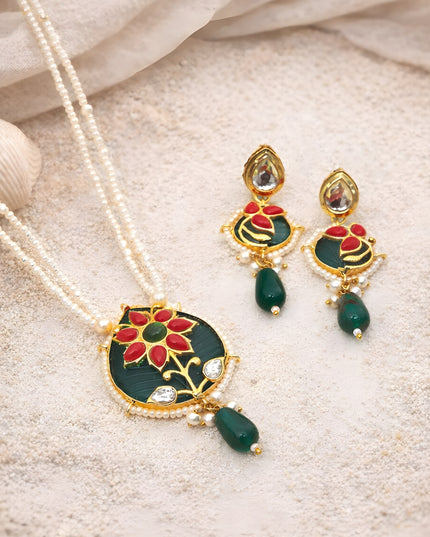 Rajnigandha Necklace Set