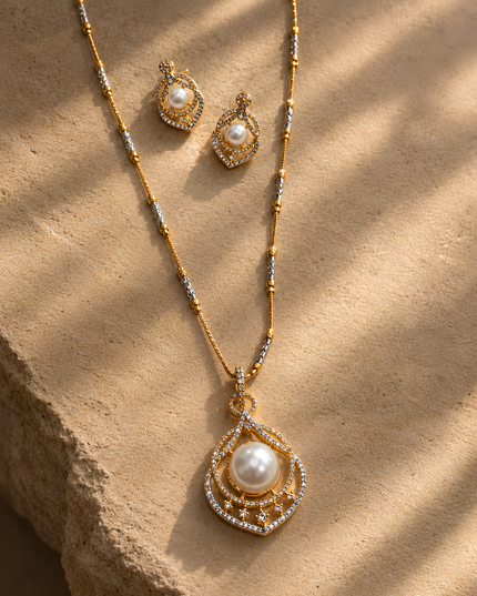 Pearl Elegance Necklace Set