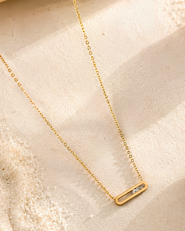 Minimal Gold-Tone Statement Chain