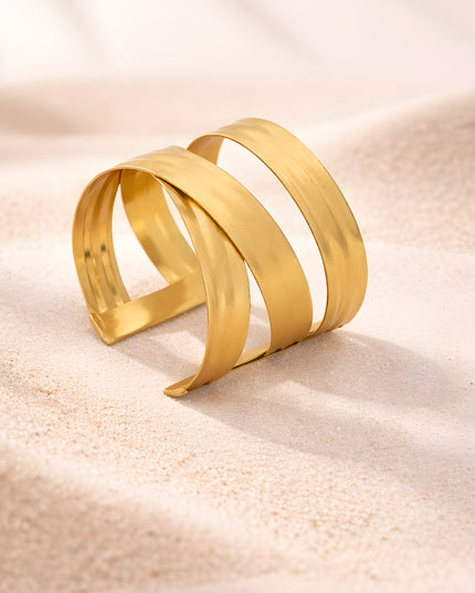 Triple Arc Statement Cuff