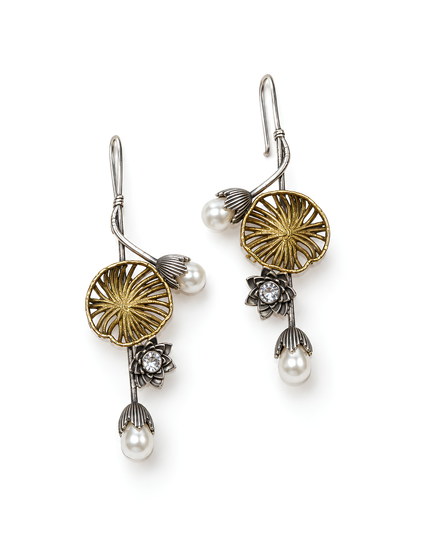 Rama Gulika Pearl Drop Earrings