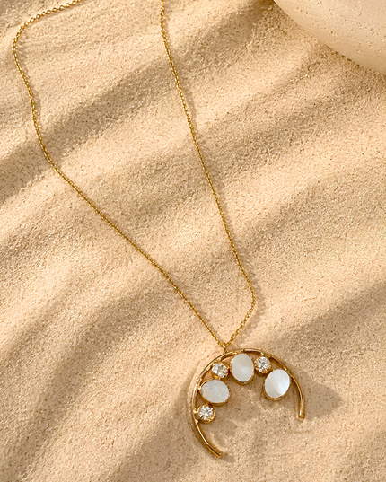 Fancy Pearl Pendant Chain