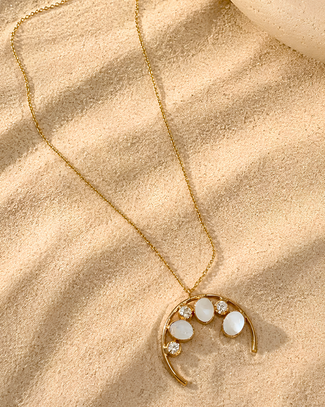Fancy Pearl Pendant Chain