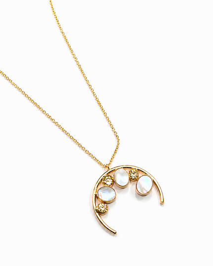 Fancy Pearl Pendant Chain