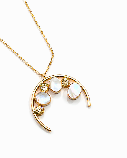 Fancy Pearl Pendant Chain