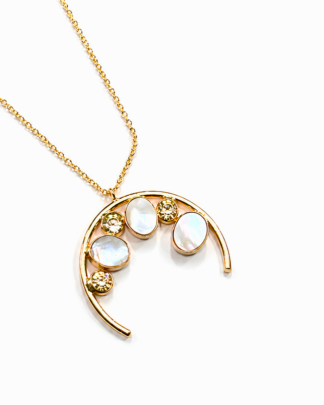 Fancy Pearl Pendant Chain