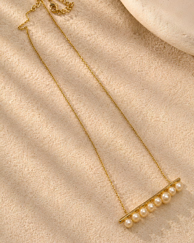 Pearl Bar Chain