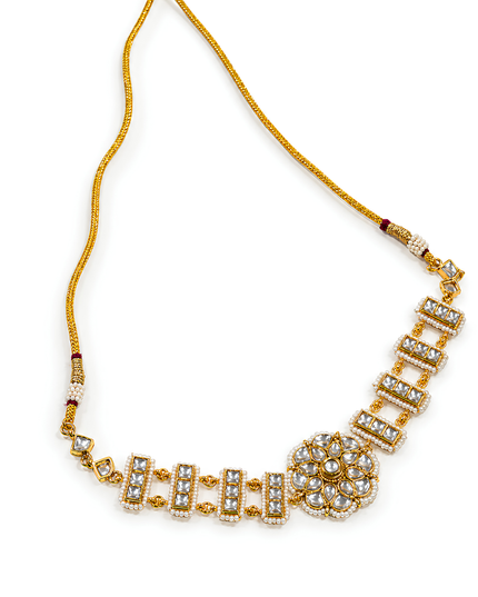 Majestic Kundan Necklace Set