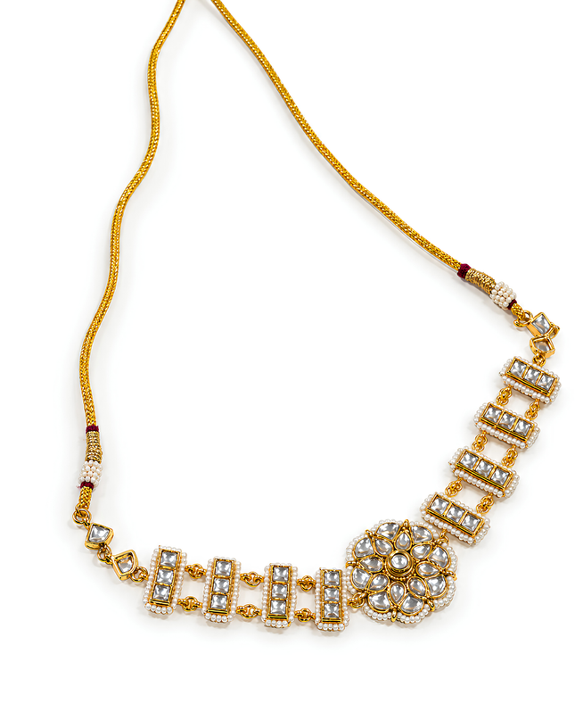 Majestic Kundan Necklace Set
