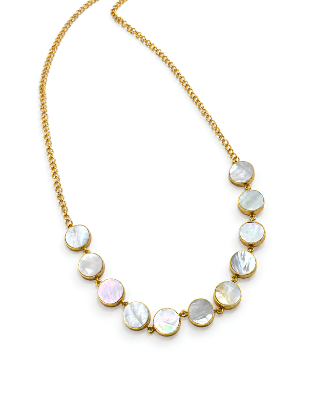Mukta Collection Pearl-Tone Necklace Set
