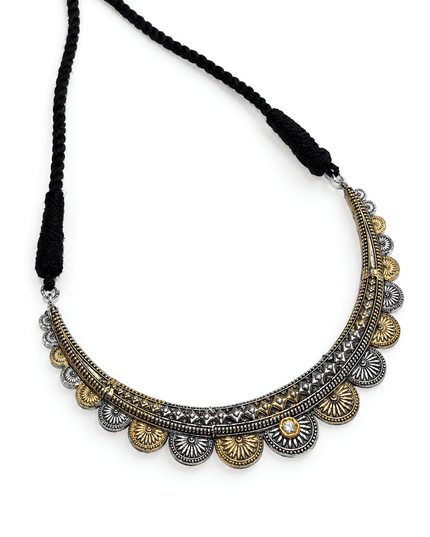 Antique Peacock Statement Necklace Set