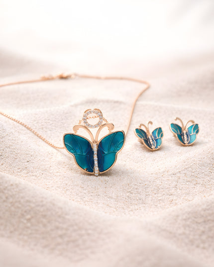 Ocean Bloom Butterfly Set