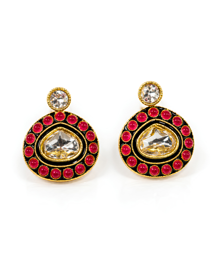 Ruby Heritage Pearl Necklace Set