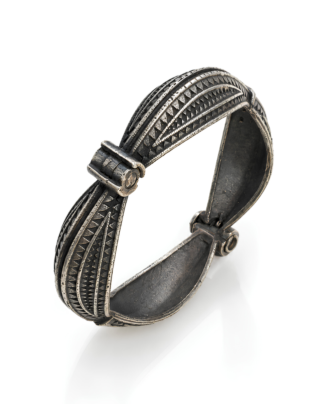Antique Silver Hand Cuff