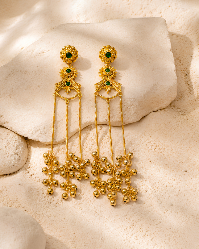 kashmiri jhumka drop