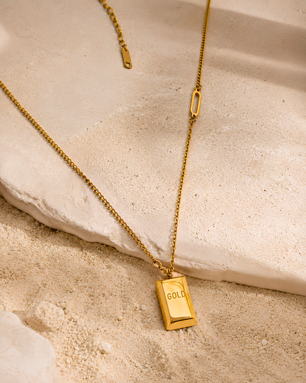 Gold Bar Fancy Chain