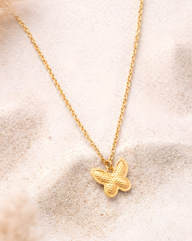 Textured Butterfly Chain