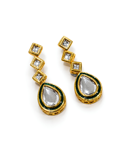 Emerald Royale Kundan Multi-Layer Necklace Set