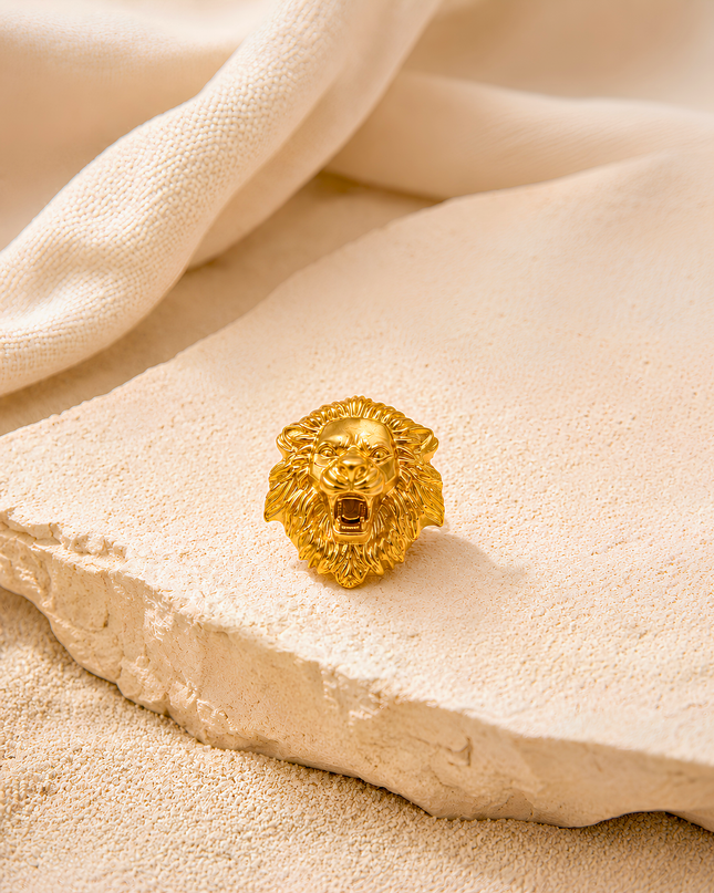 Majestic Lion Brooch