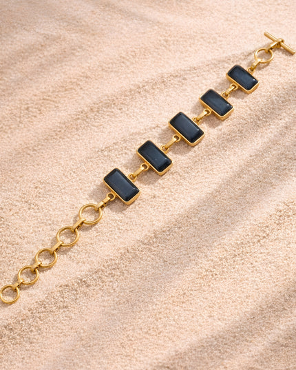 Midnight Blue Link Bracelet