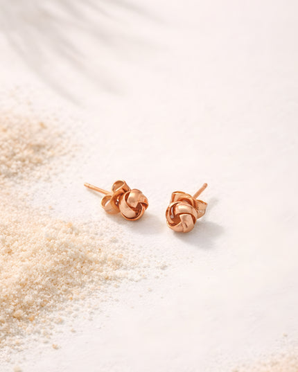 Rage Knot Stud Earrings