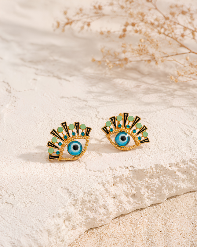 evil eye Muse Earrings