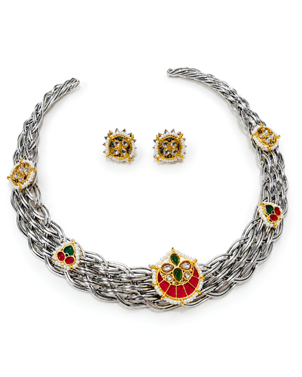Royal Heritage - Rama Collection Necklace & Earrings Set