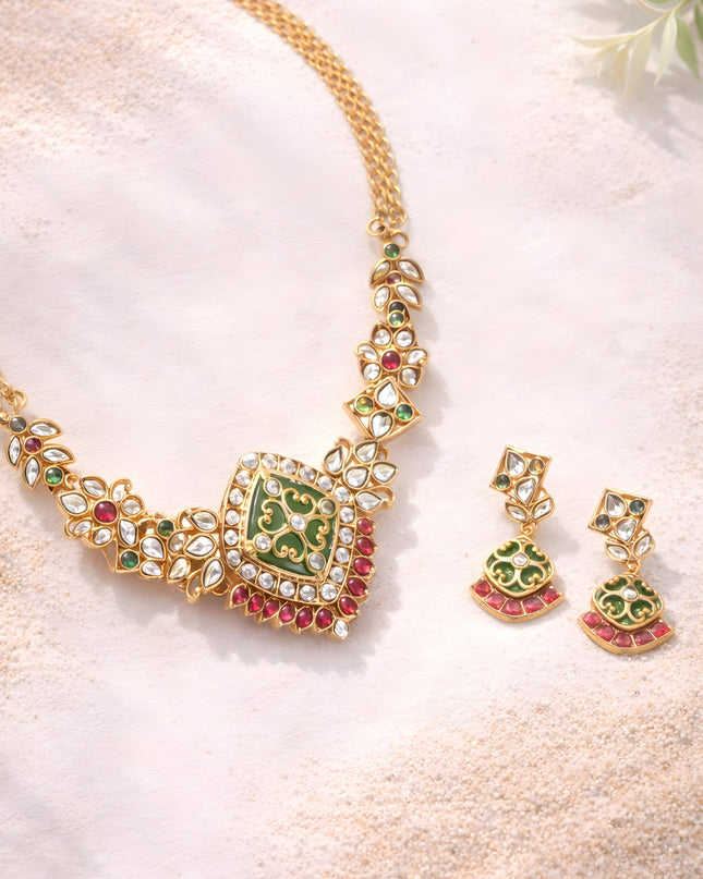 Rajasi Virasat Choker Necklace Set