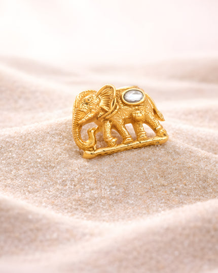 Emperor Elephant Brooch