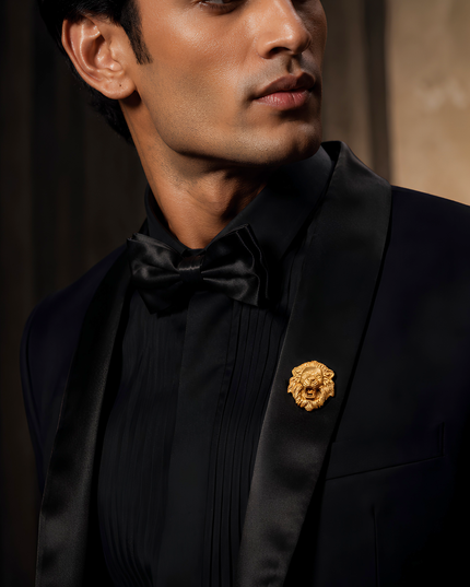 Majestic Lion Brooch