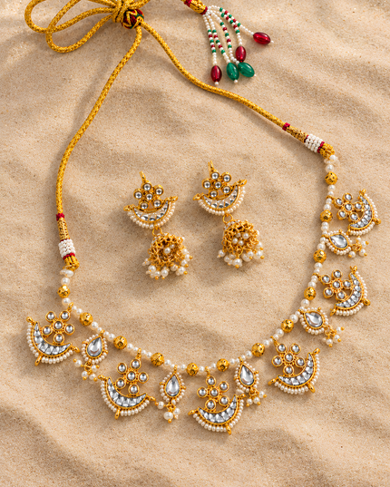 Meher Kundan Necklace Set