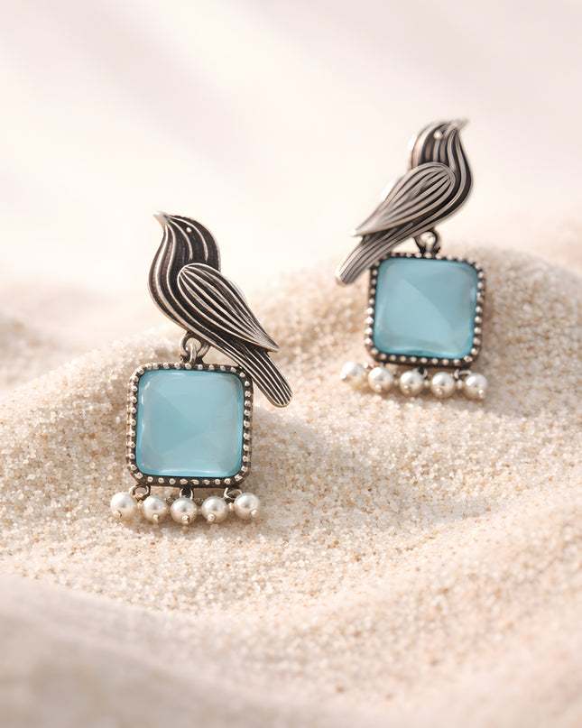 Morni Sky Earrings (Blue)