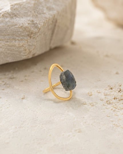 Crag Raw Stone Statement Ring