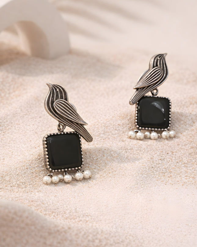 Morni Dusk Earrings (Black)