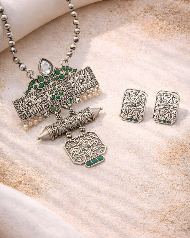 Ayodhya Heritage Set – Green