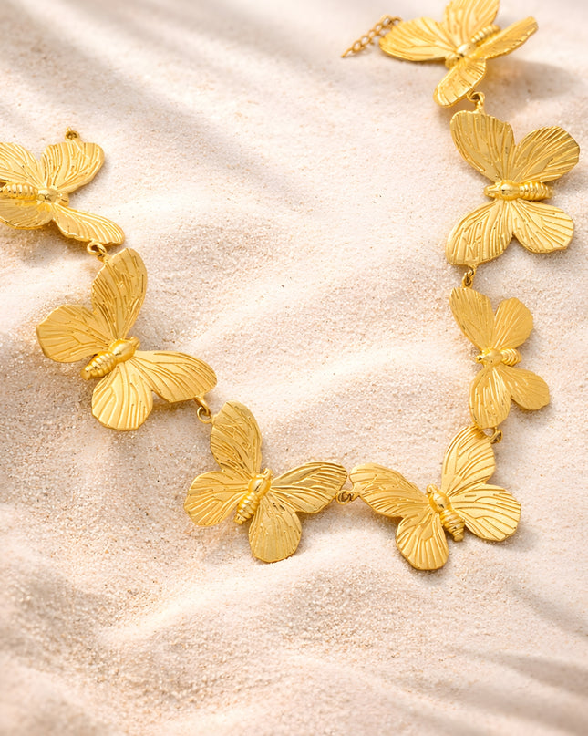 Titlee Butterfly Set (Pendant &amp; Earrings)