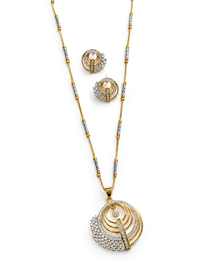 Radiant Glow – Necklace & Earrings Set