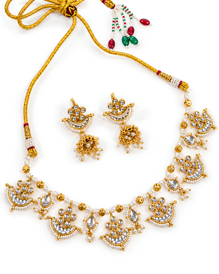 Meher Kundan Necklace Set