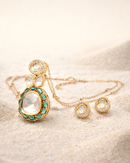 Majestic Emerald Noor Set