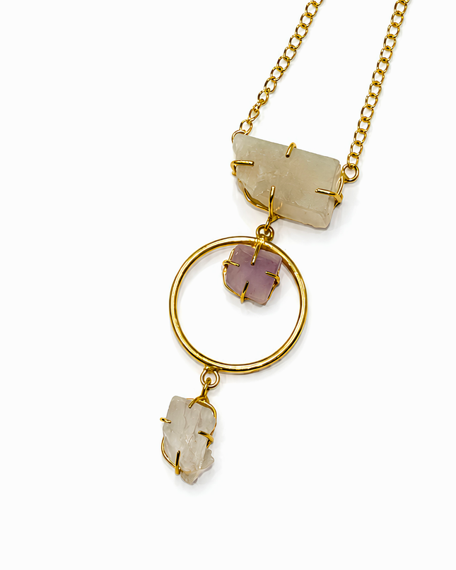 Crag Moonstone Statement Pendant