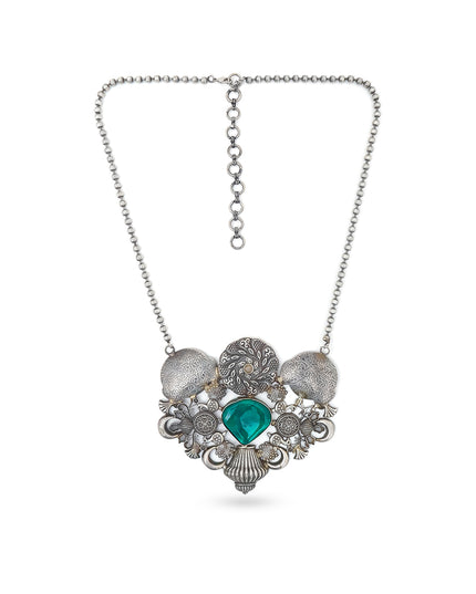 The Royal Emerald Glow Necklace